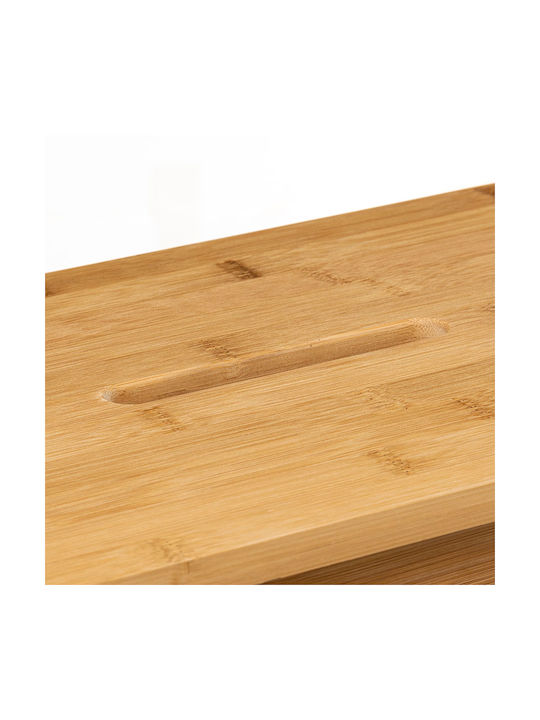 Kitchen Stool Wooden MOD Premium Series Bamboo Beige 43.5x43.5x46.6cm