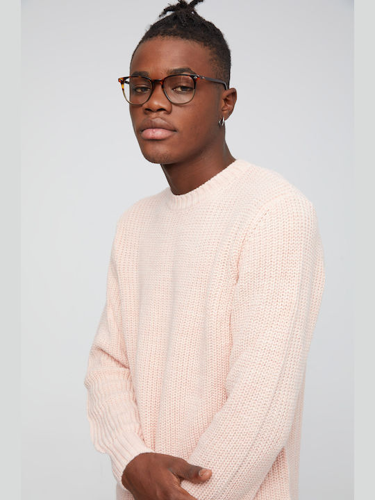 Aristoteli Bitsiani Men's Long Sleeve Sweater Pink