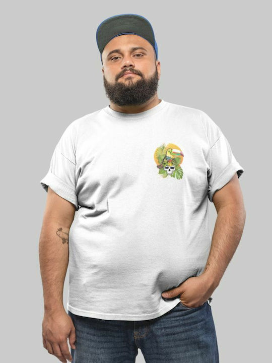 TKT T-shirt Bărbătesc cu Mânecă Scurtă Roșu