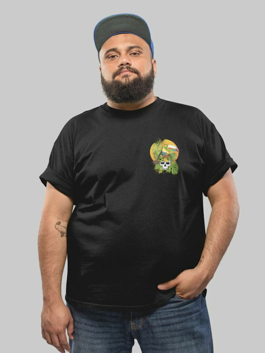 TKT T-shirt Schwarz Baumwolle