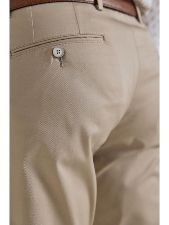 Monte Napoleone Men's Trousers Chino Beige