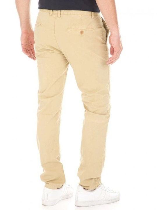 Hose Chino Elastisch Gelb