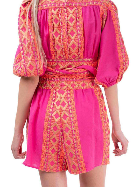 Lace Blouse Pink