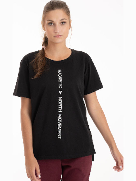 Damen Sport-T-Shirt Schwarz