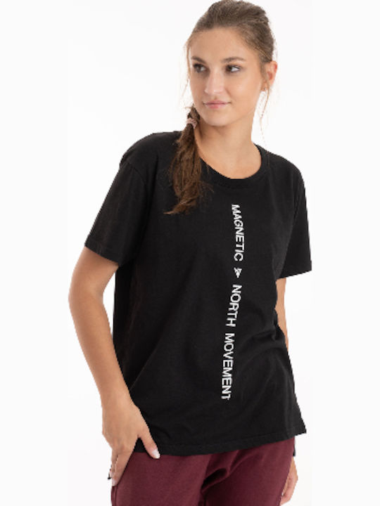 Damen Sport-T-Shirt Schwarz