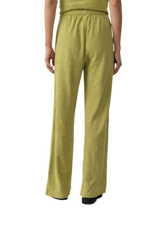 American Vintage Women's Fabric Trousers Green