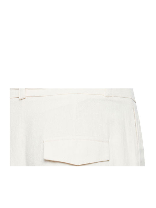 Damen Stoff Hose Weiß