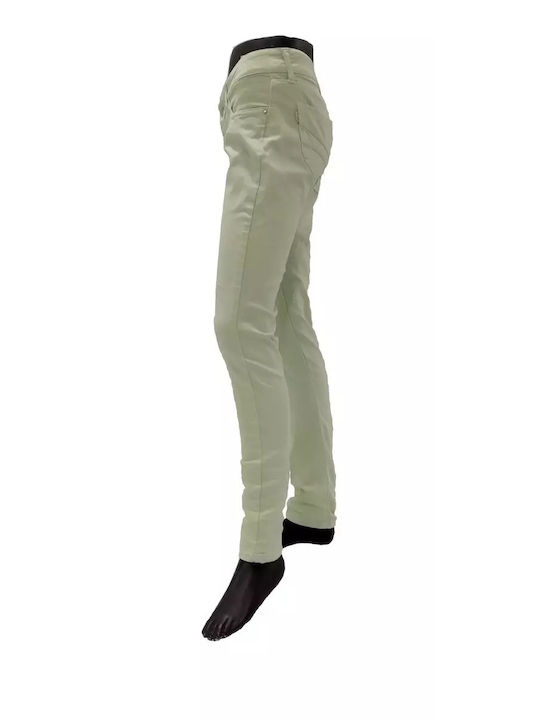 Tiffosi Women's Fabric Trousers Green