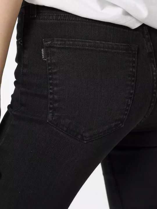 Tiffosi Talie înaltă Blugi pentru femei Evazați cu croială bootcut Negru