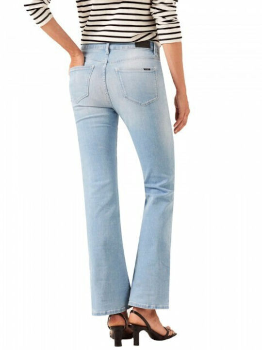 Garcia High Waist Women's Jean Trousers Flared in Regular Fit