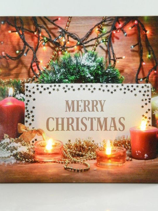 Eurolamp Illuminated Christmas Figure Frame Frame 30x30cm