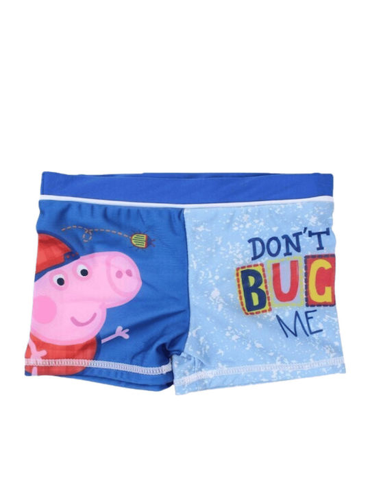 Stamion Peppa Pig Costum De Baie Pentru Copii Pantaloni Scurți De Înot Albaștri