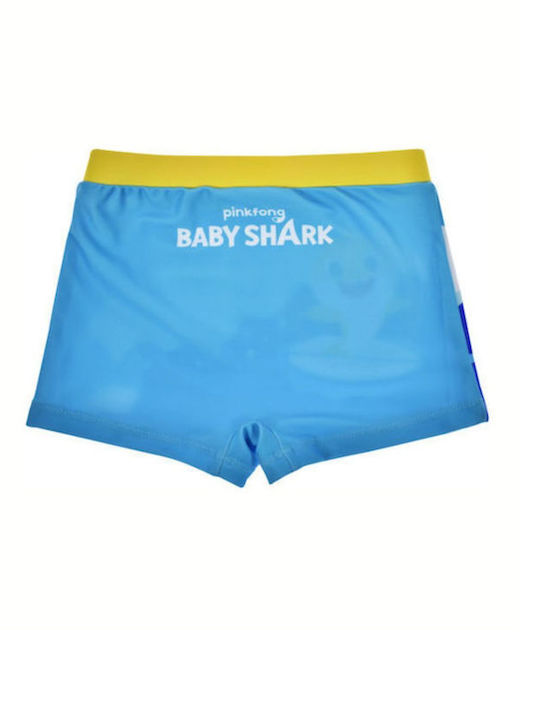 Stamion Baby Shark Kids Swimwear Swim Shorts Light Blue