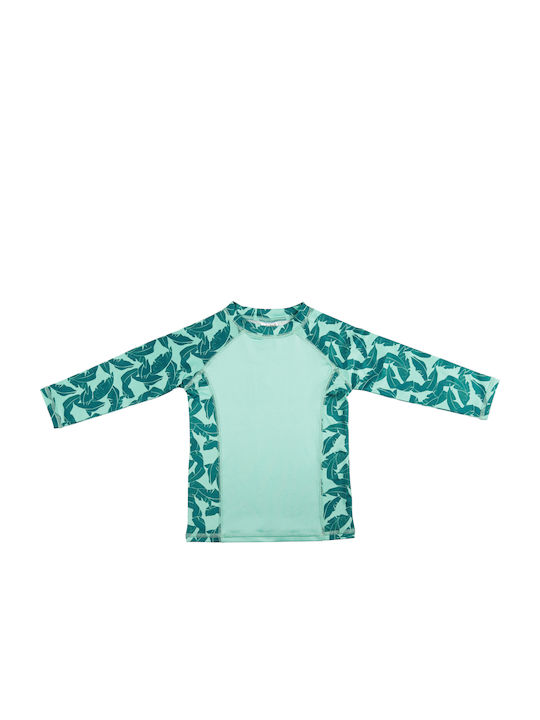 Ducksday Kids Swimwear Long Sleeve Shirt Green