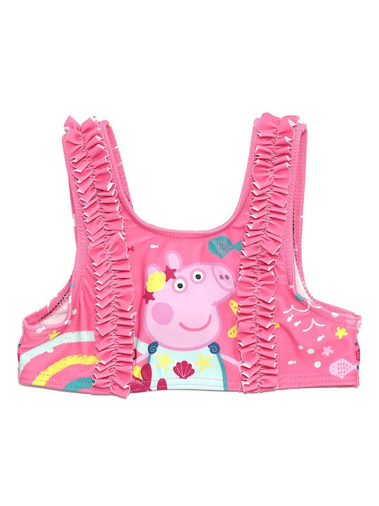 Peppa Pig Παιδικό Μαγιό Μπικίνι Ροζ