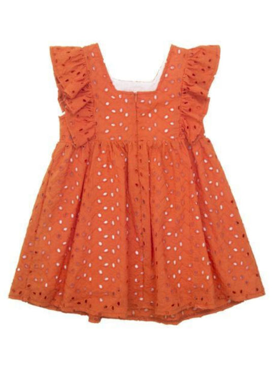 Babylon Children's Dress Orange