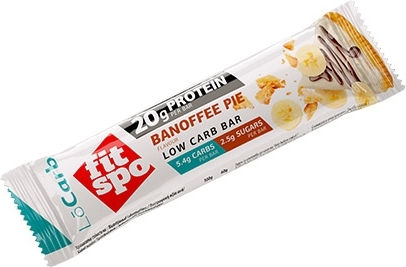 Fit Spo Low Carb Bar with 20gr Protein & Flavor Stracciatella 60gr