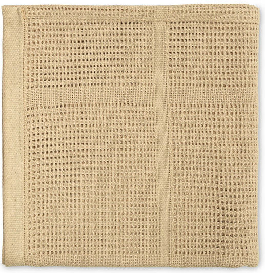 Sensillo Decke Kinderbett Gestrickt Beige 95cm