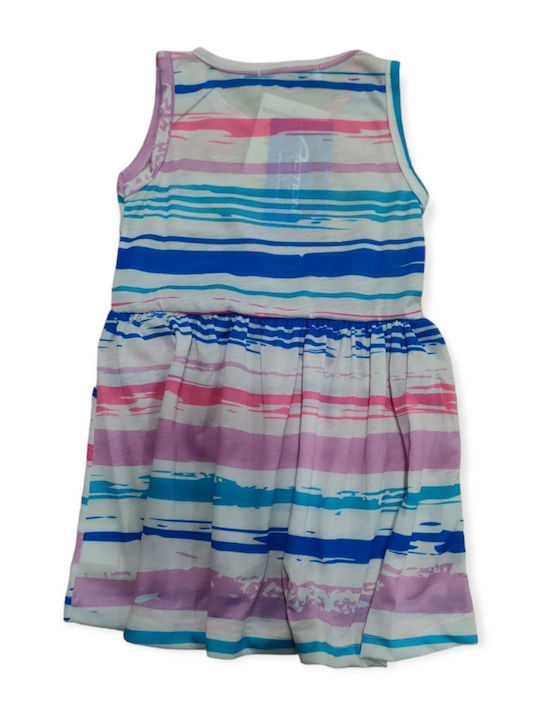 Action Sportswear Kids Dress Striped Multicolour