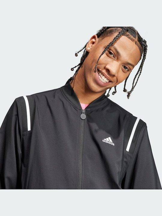 Scribble Athletic Jacket Black