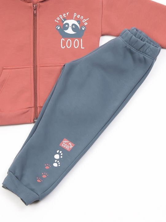 Trax Kids Sweatpants Set Orange 2pcs