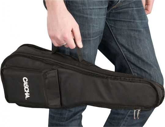 Cascha Waterproof Case Ukulele Padded Black