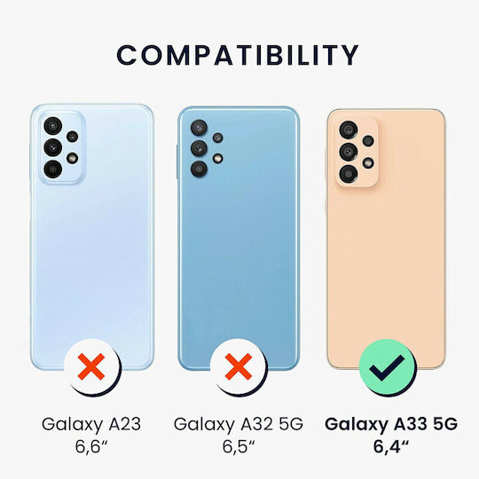 Back Cover Ξύλινο Καφέ (Galaxy A33 5G)