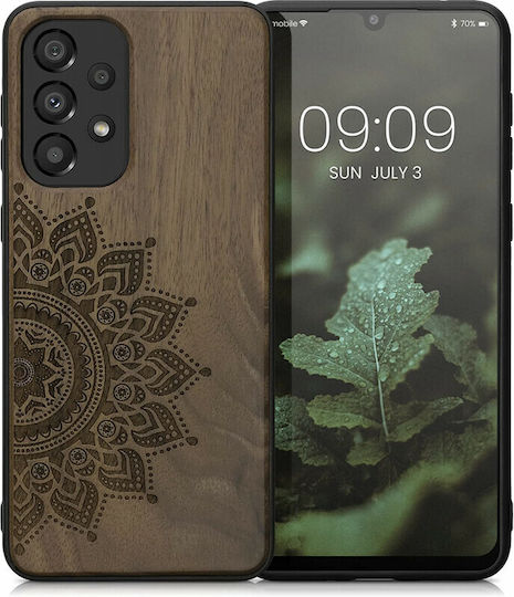 Back Cover Ξύλινο Καφέ (Galaxy A33 5G)