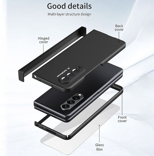 Galaxy 360 Vollschutz Kunststoff Transparent (Galaxy Z Fold 3)