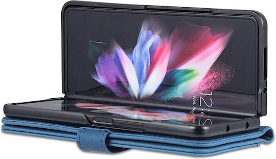 AZNS Wallet Δερματίνης Μπλε (Galaxy Z Fold4)