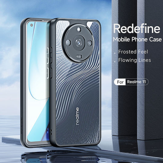Dux Ducis Aimo Series Back Cover Silicone Black (Realme 11)