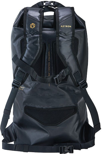Aztron Future Wasserdichte Tasche Rucksack mit einer Kapazität von 40 Litern Schwarz