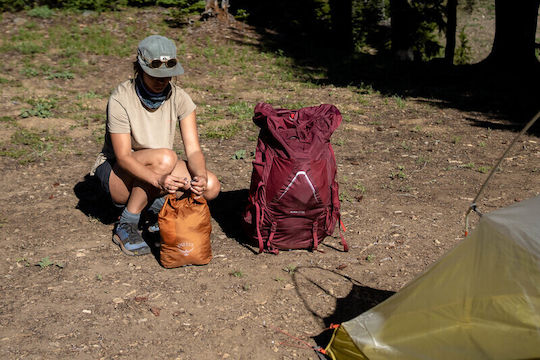 Osprey Ultralight Drysack Trockentaschen Umhängetasche 12lt Grüner