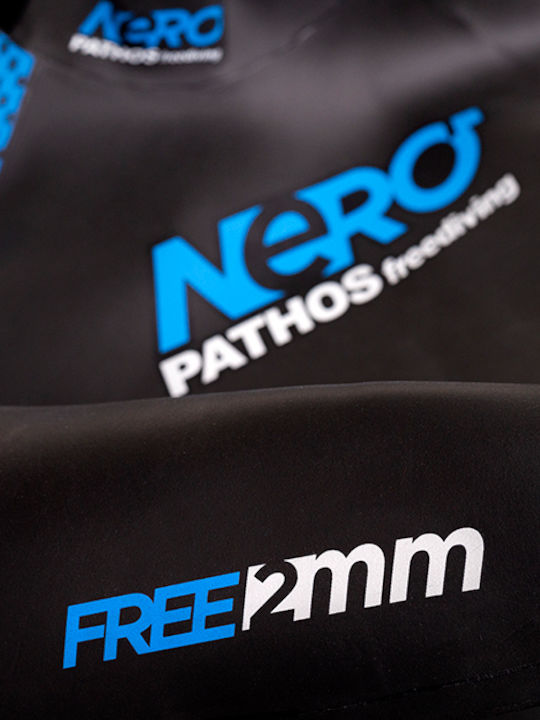 Pathos Neró Ολόσωμη Στολή Κατάδυσης με Φερμουάρ Μπλε 2mm E1638