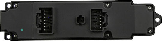 NTY Car Window Switch for Mazda 2 Black