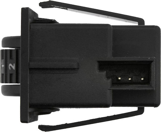 NTY Car Seat Switch for Peugeot 207 Black