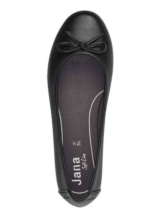 Anatomic Synthetic Leather Ballerinas Black