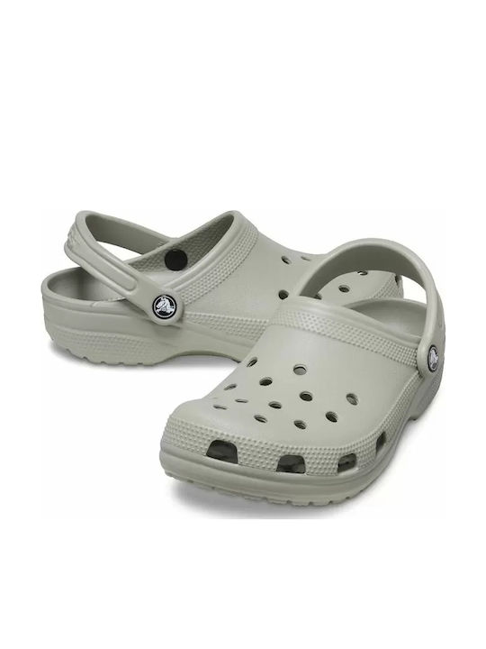 Crocs Classic Clog Σαμπό Γκρι