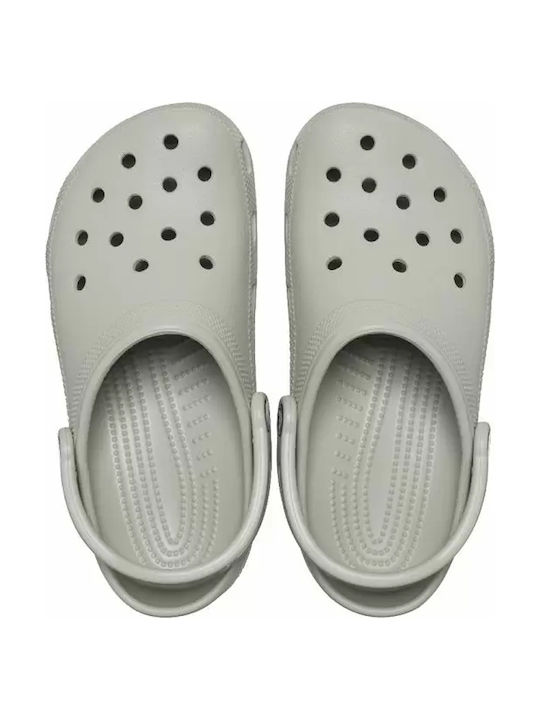 Crocs Classic Clog Σαμπό Γκρι