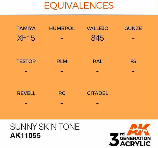 AK Interactive Χρώμα Μοντελισμού Πορτοκαλί 17ml