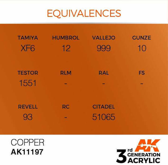 AK Interactive Χρώμα Μοντελισμού Καφέ 17ml