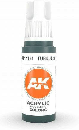 AK Interactive Χρώμα Μοντελισμού Τιρκουάζ 17ml