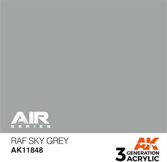 AK Interactive Χρώμα Μοντελισμού σε Γκρι χρώμα 17ml