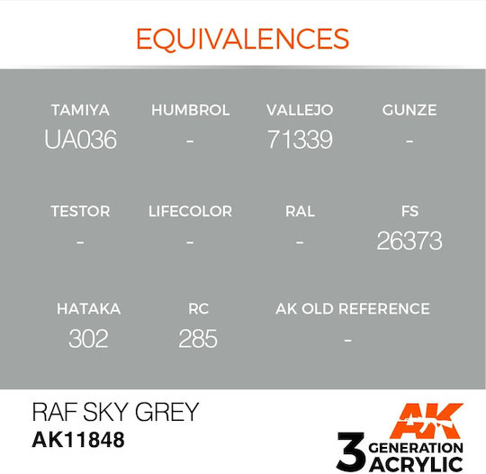AK Interactive Χρώμα Μοντελισμού σε Γκρι χρώμα 17ml