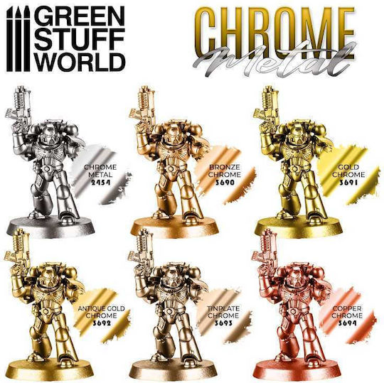 Green Stuff World Model Making Paints in Brown Colour 17ml