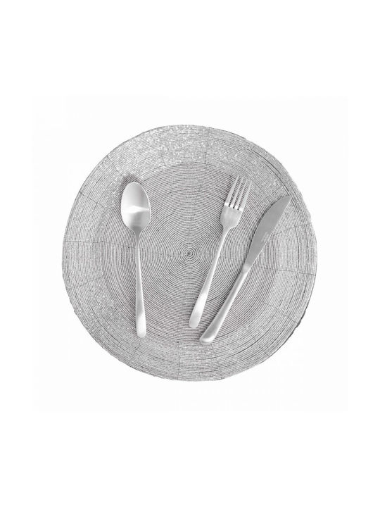 Butlers Σουπλά Στρογγυλό Ασημί 35cm Butlers Σουπλά Στρογγυλό Ασημί 35cm