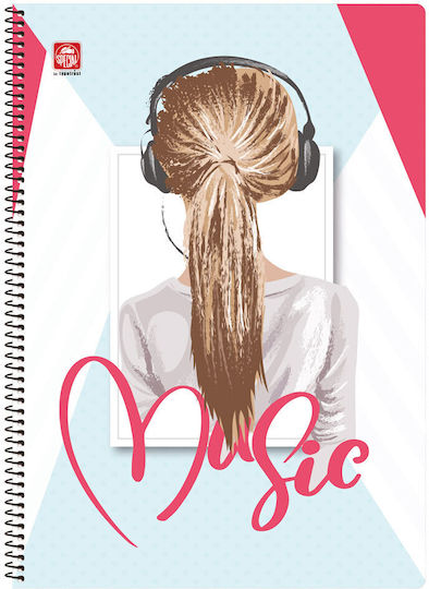 Special Spiral School Notebook Ruled B5 3 Subjects (Various Designs)