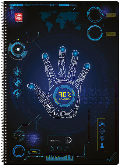 Special Spiral School Notebook Ruled B5 3 Subjects (Various Designs)
