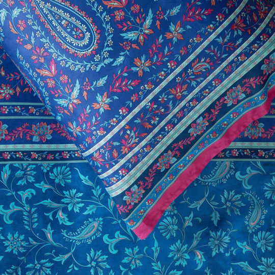 Bassetti Granfoulard Σετ Σεντόνια Υπέρδιπλα 250x280εκ. Μπλε (4τμχ)