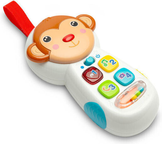 Toyz Играчка телефон Телефон Маймуна с музика и звуци за 18++ месеца